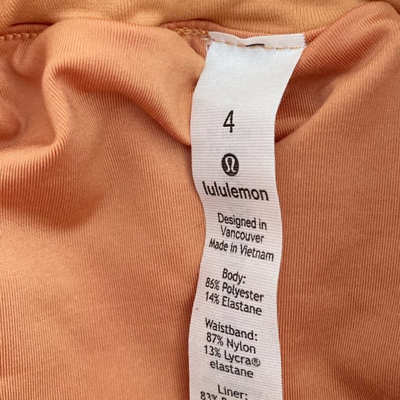 Lululemon Track That Short 5" Monarch Orange - Picture 5 of 9